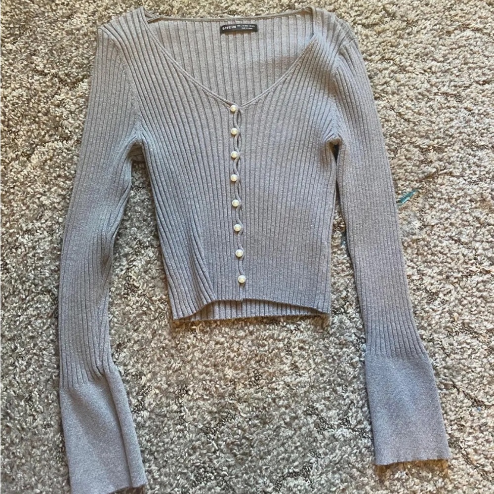 SHEIN Grey Long sleeve